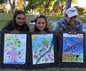 girls in the park