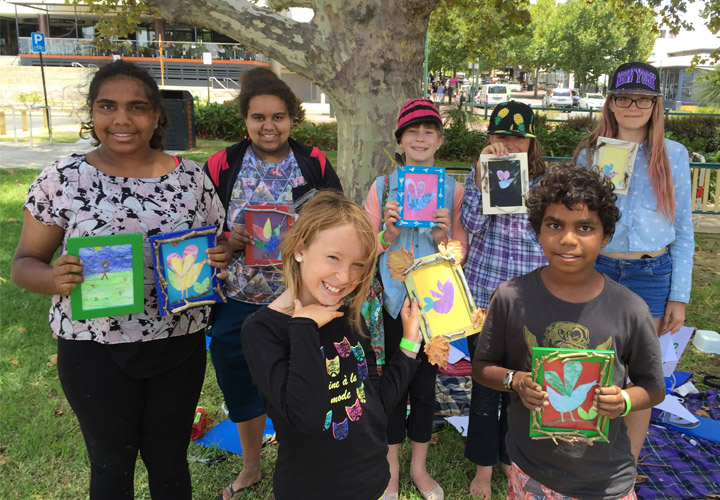 Red Ginger Art Holiday Program in the Park Perth Carine